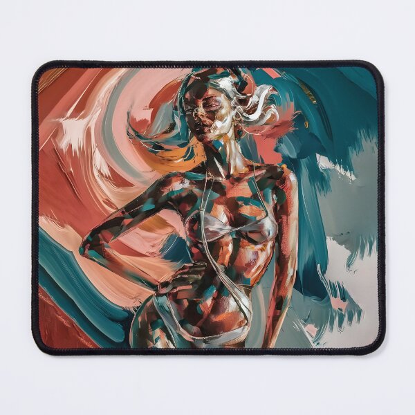Item preview, Expressive Abstract Art: Bold Brushstrokes of Female Figures designed and sold by MarinaFila.