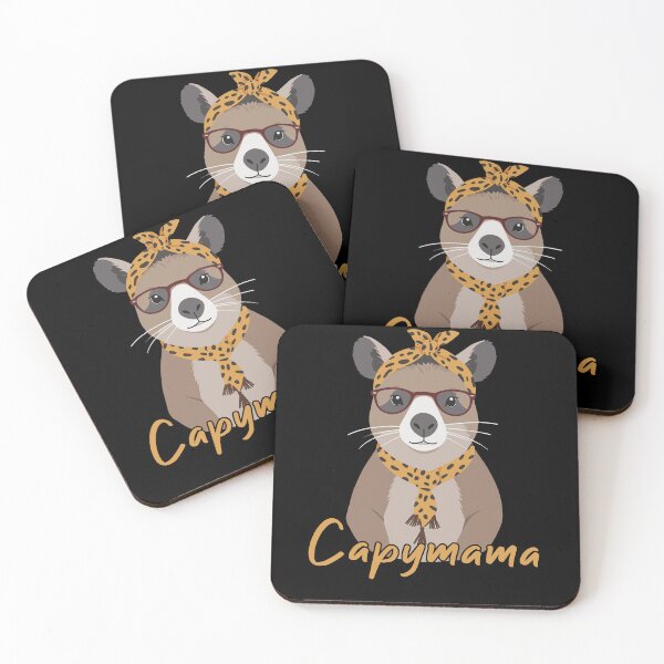 Item preview, Capymama Funny Capybara Mother Capybara designed and sold by LuminOrb.