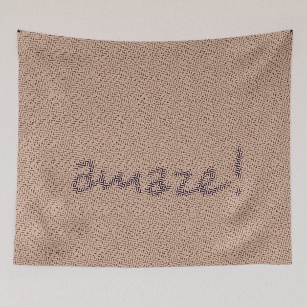 Item preview, amaze! maze - tan designed and sold by drandanArt.