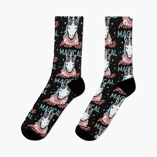 Item preview, Magical Mama Unicorn Loving Stylish Woman designed and sold by LuminOrb.