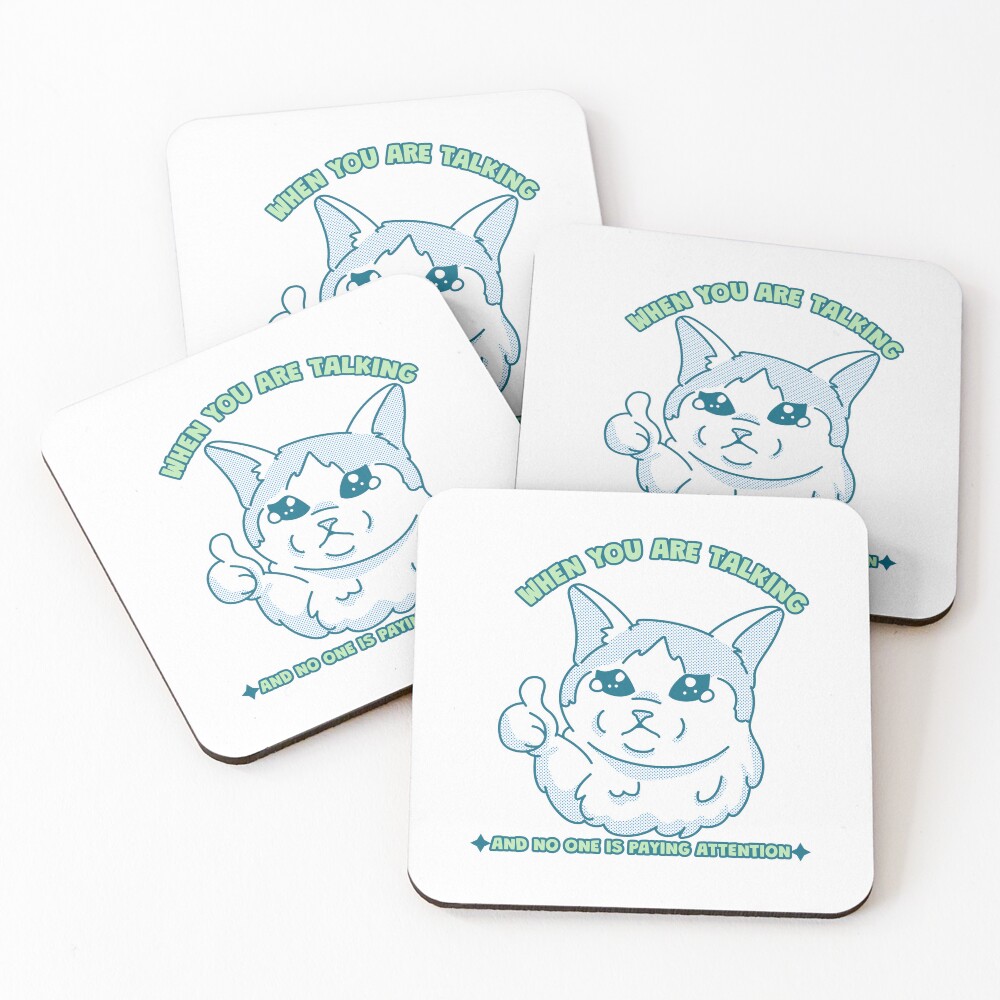 Item preview, Coasters (Set of 4) designed and sold by ThreadmyCanvas.
