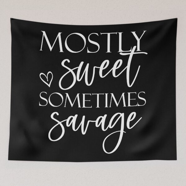 Item preview, Mostly Sweet Sometimes Savage  designed and sold by Hairball-Pets.