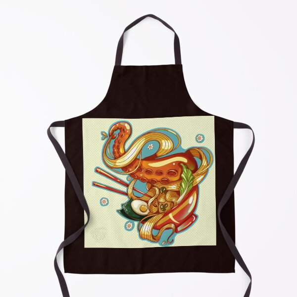 Item preview, Bowl of Ramen Noodles with a tentacle designed and sold by Miska-art.