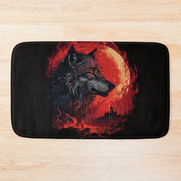 Item preview, blood moon wolf call designed and sold by czarnyfeniks.