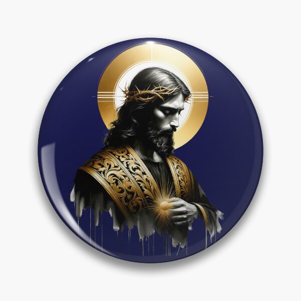 Item preview, Jesus Christ Black Gold 2 designed and sold by Seelenretter.
