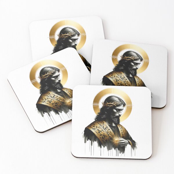 Item preview, Jesus Christ Black Gold 2 designed and sold by Seelenretter.