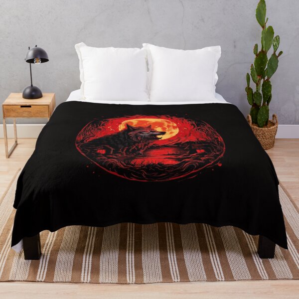 Item preview, blood moon wolf call designed and sold by czarnyfeniks.