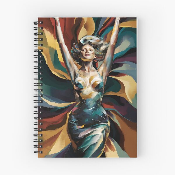 Item preview, Expressive Abstract Art: Bold Brushstrokes of Female Figures designed and sold by MarinaFila.