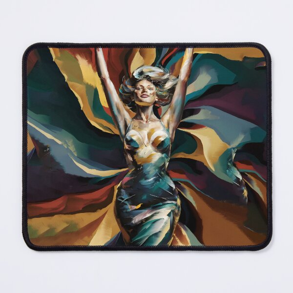 Item preview, Expressive Abstract Art: Bold Brushstrokes of Female Figures designed and sold by MarinaFila.