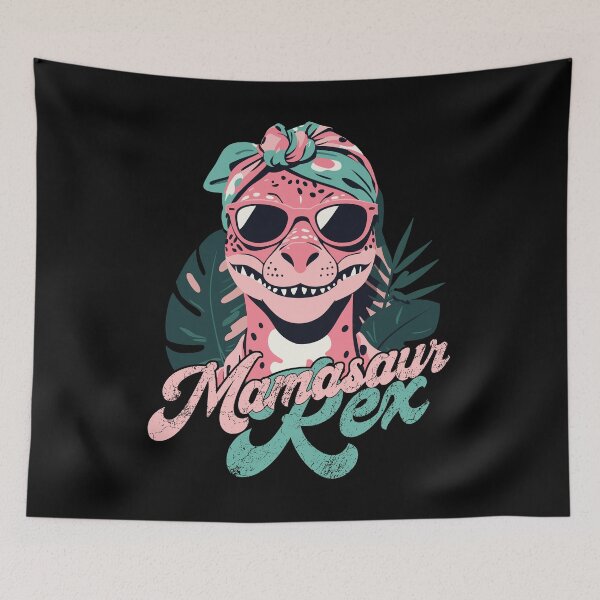Item preview, Mamasaur Rex Funny Dinosaur Mom Style designed and sold by LuminOrb.