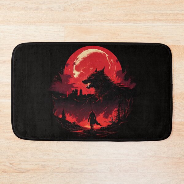 Item preview, blood moon wolf call designed and sold by czarnyfeniks.