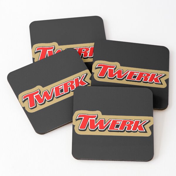 Item preview, Twerk Twix Parody Logo designed and sold by FloriBechte.