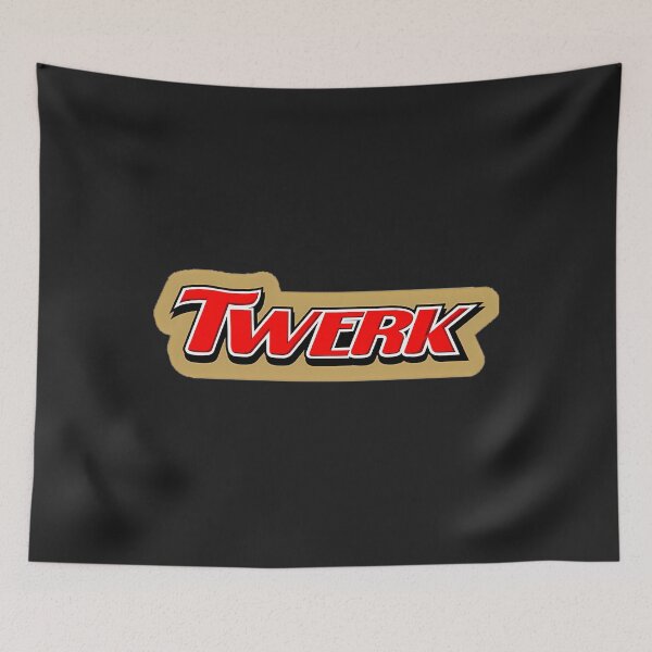 Aperçu de l'œuvre  Logo Parodie Twerk Twix créée et vendue par FloriBechte.