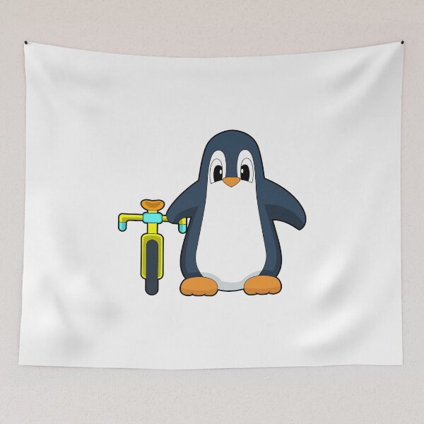 Item preview, Penguin Bicycle designed and sold by Snabdesign84.
