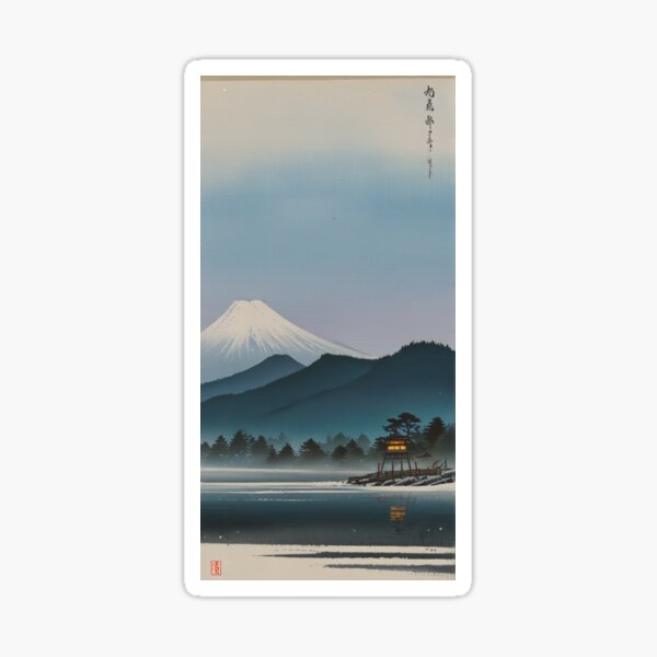 Item preview, Ukiyoe style of Hiroshige designed and sold by Myriam Iart.