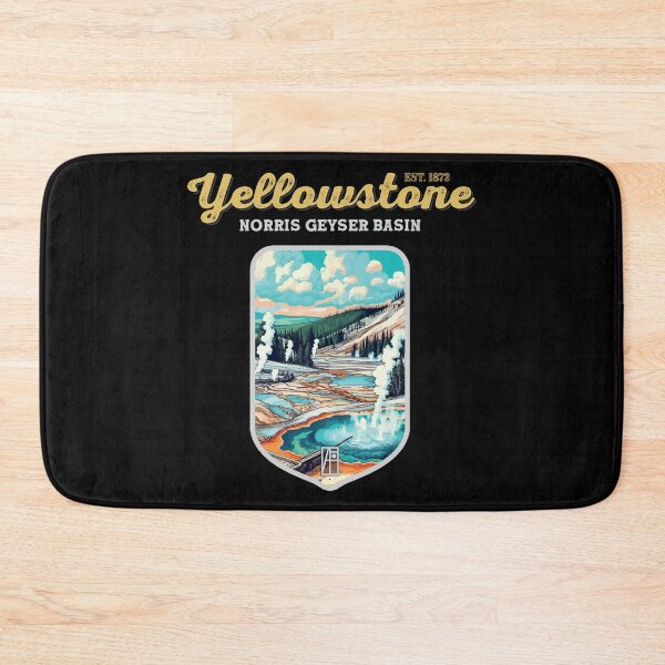 Item preview, USA - NATIONAL PARK - YELLOWSTONE - Norris Geyser Basin - 1 designed and sold by ArtProjectShop.