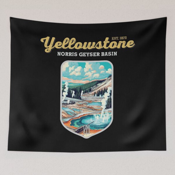 Aperçu de l'œuvre États-Unis - PARC NATIONAL - YELLOWSTONE - Norris Geyser Basin - 1 créée et vendue par ArtProjectShop.