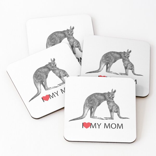 Item preview, "Kangaroo Love: Celebrating Motherhood from Down Under on Mother's Day for Kangaroo Lovers and Just a Girl Who Loves Kangaroos in Australia" designed and sold by artworkathome.