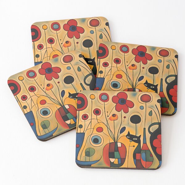 Item preview, Abstract Surrealist Art Inspired By Miro designed and sold by Sizani.