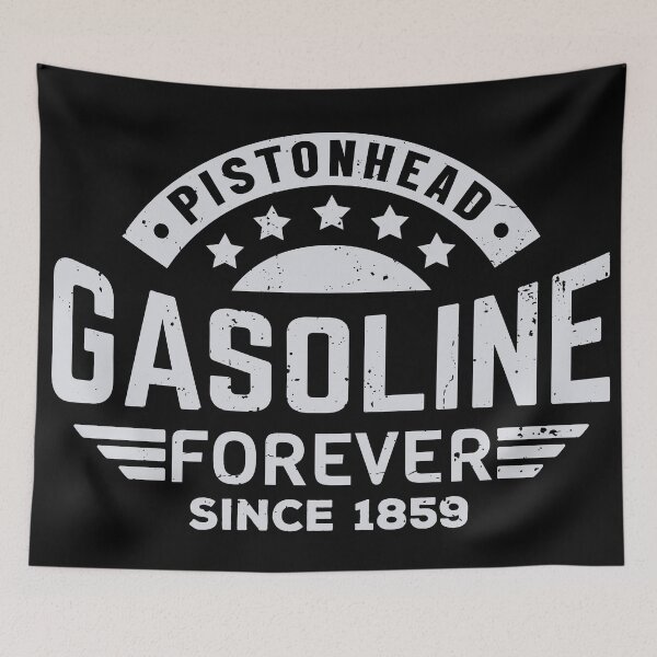 Item preview, Gasoline Forever - Pistonhead Since 1859 designed and sold by pemperos.
