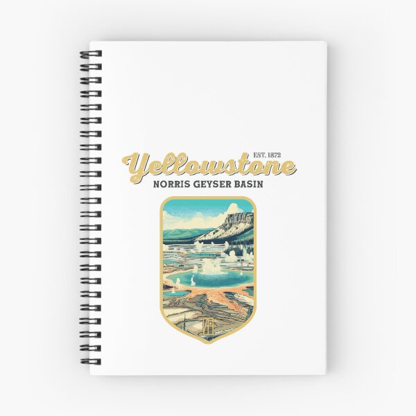 Item preview, USA - NATIONAL PARK - YELLOWSTONE - Norris Geyser Basin - 2 designed and sold by ArtProjectShop.