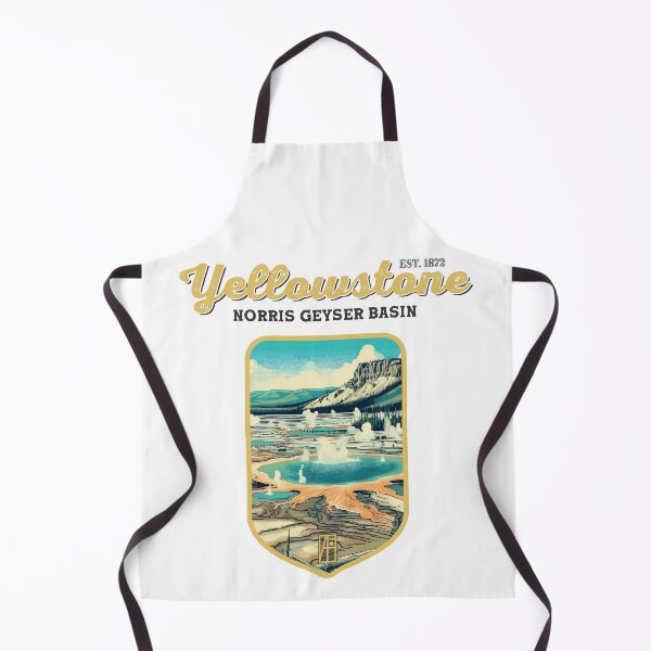 Item preview, USA - NATIONAL PARK - YELLOWSTONE - Norris Geyser Basin - 2 designed and sold by ArtProjectShop.