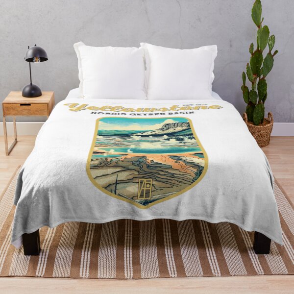 Item preview, USA - NATIONAL PARK - YELLOWSTONE - Norris Geyser Basin - 2 designed and sold by ArtProjectShop.
