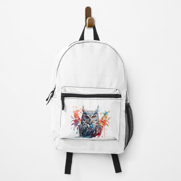 Artikelvorschau, Eine Eule als digitales Aquarell entworfen und verkauft von Rose Design & Photos.