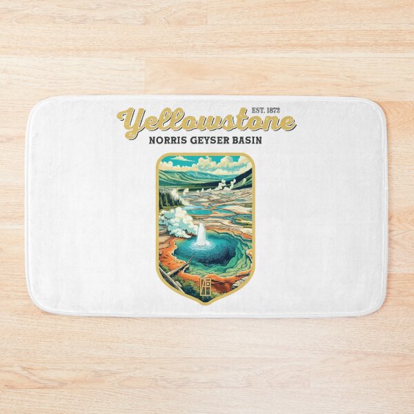 Item preview, USA - NATIONAL PARK - YELLOWSTONE - Norris Geyser Basin - 4 designed and sold by ArtProjectShop.