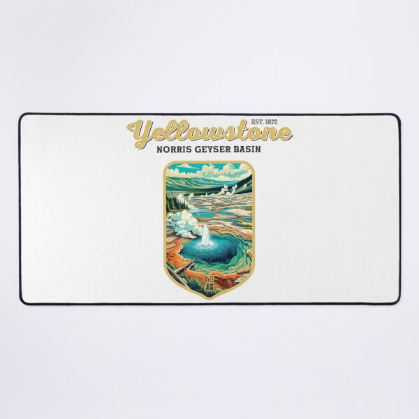 Item preview, USA - NATIONAL PARK - YELLOWSTONE - Norris Geyser Basin - 4 designed and sold by ArtProjectShop.