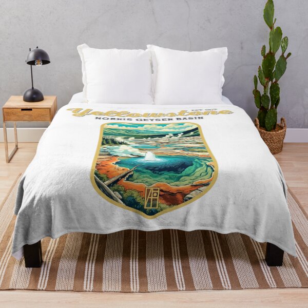 Item preview, USA - NATIONAL PARK - YELLOWSTONE - Norris Geyser Basin - 4 designed and sold by ArtProjectShop.