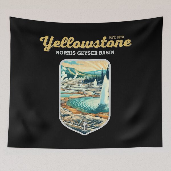 Aperçu de l'œuvre États-Unis - PARC NATIONAL - YELLOWSTONE - Norris Geyser Basin - 5 créée et vendue par ArtProjectShop.