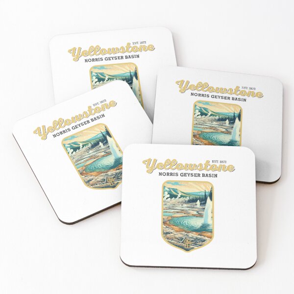Item preview, USA - NATIONAL PARK - YELLOWSTONE - Norris Geyser Basin - 6 designed and sold by ArtProjectShop.