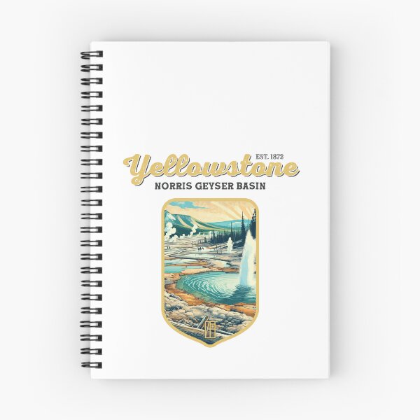 Item preview, USA - NATIONAL PARK - YELLOWSTONE - Norris Geyser Basin - 6 designed and sold by ArtProjectShop.