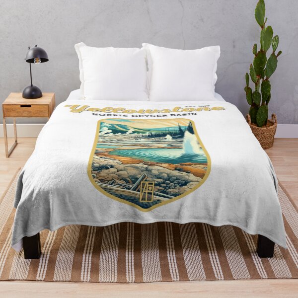 Item preview, USA - NATIONAL PARK - YELLOWSTONE - Norris Geyser Basin - 6 designed and sold by ArtProjectShop.