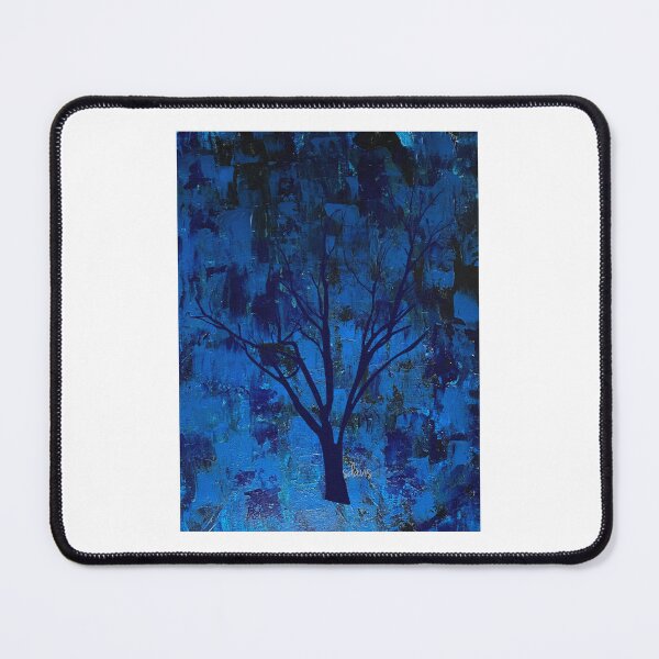Item preview, Tree Art 42024 Blue Tree designed and sold by mandalafractal.