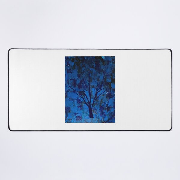 Item preview, Tree Art 42024 Blue Tree designed and sold by mandalafractal.