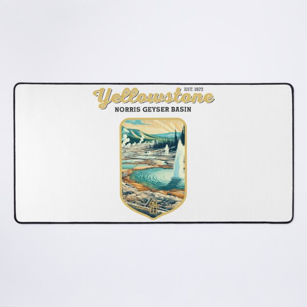 Item preview, USA - NATIONAL PARK - YELLOWSTONE - Norris Geyser Basin - 6 designed and sold by ArtProjectShop.