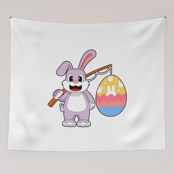 Item preview, Rabbit Easter Fishing designed and sold by Snabdesign84.