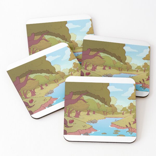 Item preview, Cartoon forest and river designed and sold by Nayla-art.