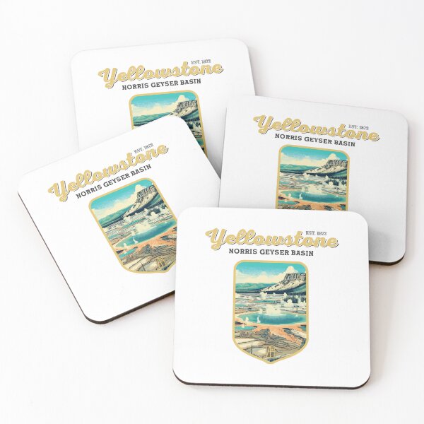 Item preview, USA - NATIONAL PARK - YELLOWSTONE - Norris Geyser Basin - 8 designed and sold by ArtProjectShop.