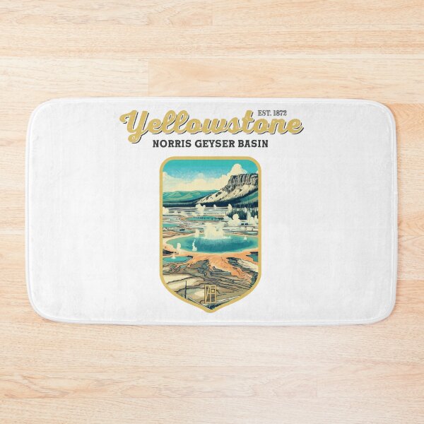 Item preview, USA - NATIONAL PARK - YELLOWSTONE - Norris Geyser Basin - 8 designed and sold by ArtProjectShop.