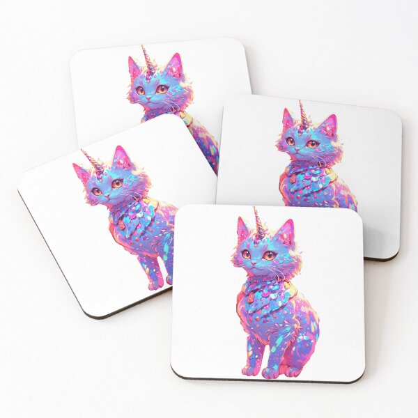Item preview, Mythical unicorn cat unikitty designed and sold by LevCreates.