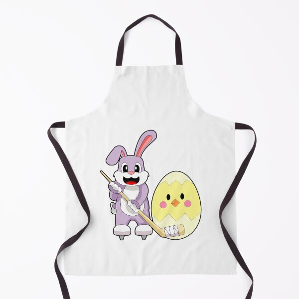 Aperçu de l'œuvre Rabbit Easter Easter egg Ice hockey créée et vendue par Snabdesign84.