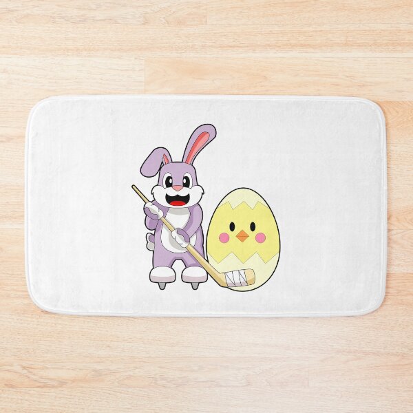 Item preview, Rabbit Easter Easter egg Ice hockey designed and sold by Snabdesign84.