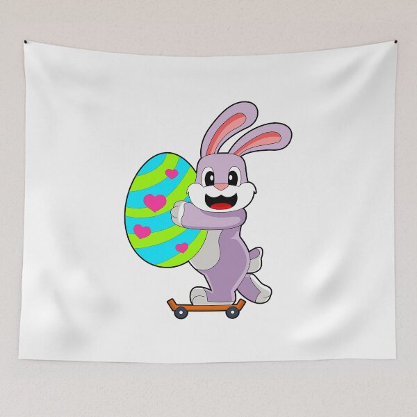 Item preview, Rabbit Easter Skateboard designed and sold by Snabdesign84.