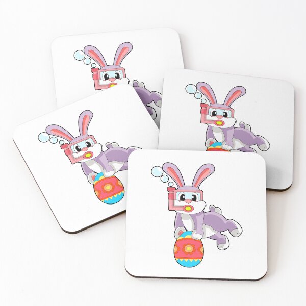 Aperçu de l'œuvre Rabbit Easter Easter egg Swimming créée et vendue par Snabdesign84.