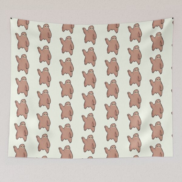 Item preview, Sloth animal art  designed and sold by Mayarart.