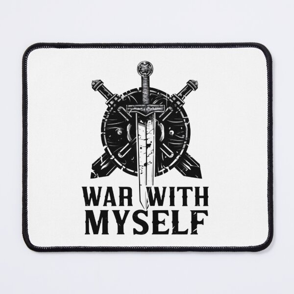 Item preview, War With Myself: Visual Expression of Inner Struggles designed and sold by Colorful-Garden.