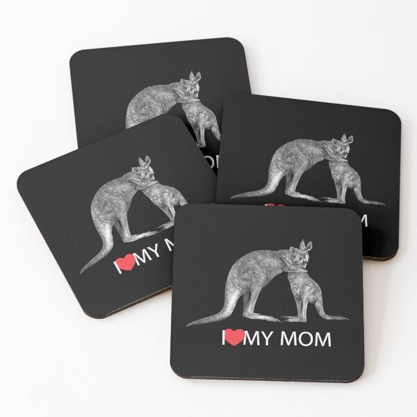 Item preview, "Kangaroo Love: Celebrating Motherhood from Down Under on Mother's Day for Kangaroo Lovers and Just a Girl Who Loves Kangaroos in Australia" designed and sold by artworkathome.